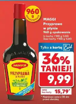 Kaufland Przyprawa w płynie Maggi oferta