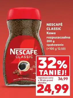Kaufland Kawa rozpuszczalna Nescafe Classic oferta