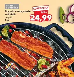 Kaufland Boczek w marynacie red chilli Kaufland oferta