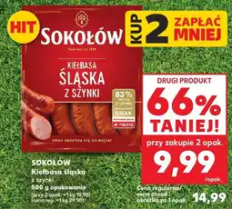 Kaufland Kiełbasa śląska z szynki Sokołów oferta