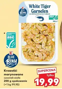 Kaufland Krewetki marynowane czosnek-zioła White Tiger oferta