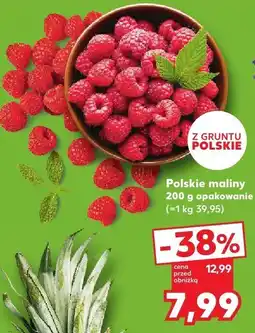 Kaufland Maliny polskie Kaufland oferta