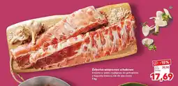 Kaufland Żeberka wieprzowe schabowe Kaufland oferta