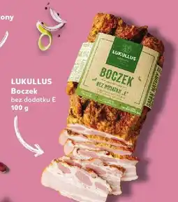 Kaufland Boczek bez dodatku E Lukullus oferta