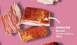 Kaufland Boczek surowy wędzony Sokołów oferta