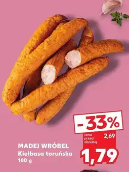 Kaufland Kiełbasa toruńska Madej Wróbel oferta