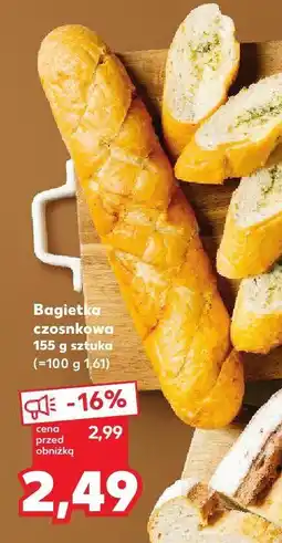 Kaufland Bagietka czosnkowa Kaufland oferta