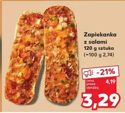 Kaufland Zapiekanka z salami Kaufland oferta