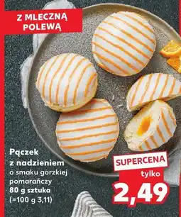 Kaufland Pączek z nadzieniem o smaku gorzkiej pomarańczy Kaufland oferta