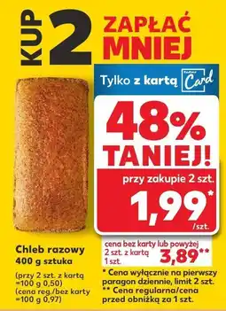 Kaufland Chleb razowy Kaufland oferta