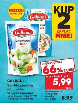 Kaufland Ser Mozzarella mini, perline Galbani oferta