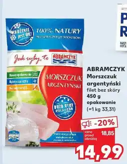 Kaufland Filet bez skóry morszczuk argentyński Abramczyk oferta
