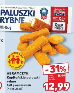 Kaufland Paluszki rybne kapitańskie Abramczyk oferta