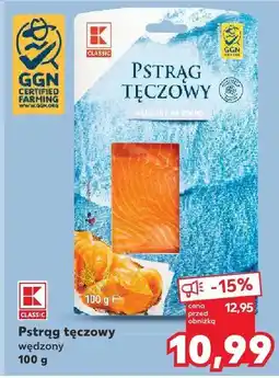 Kaufland Pstrąg tęczowy wędzony K-Classic oferta