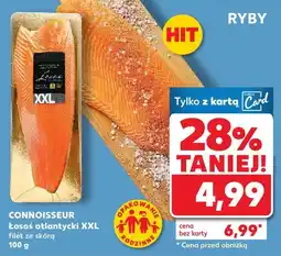 Kaufland Łosoś atlantycki XXL filet ze skórą Connoisseur oferta