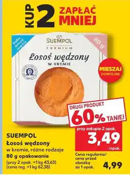 Kaufland Łosoś wędzony w kremie Suempol oferta