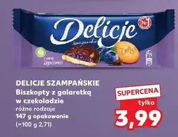 Kaufland Biszkopty z galaretką w czekoladzie DELICJE oferta