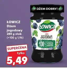 Kaufland Dżem jagodowy Łowicz oferta