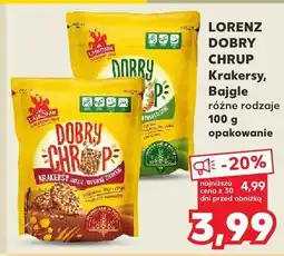 Kaufland Bajgle Lorenz Dobry Chrup oferta