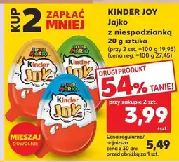 Kaufland Czekolada Kinder Joy oferta