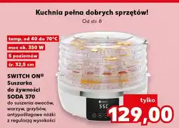 Kaufland Suszarka do żywności Switch On oferta