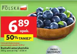 Auchan Borówki amerykańskie O oferta