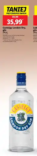 Lidl Gin London Dry oferta