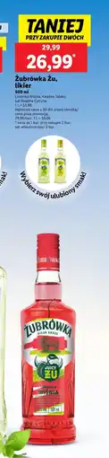 Lidl Likier Żubrówka oferta
