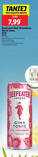 Lidl Drink Beefeater oferta