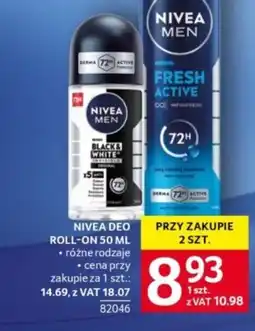 Selgros Nivea deo roll-on oferta