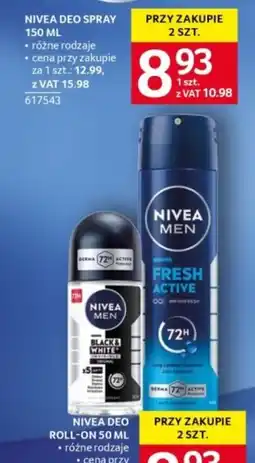 Selgros Nivea deo spray oferta