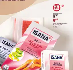 Rossmann Plastry z woskiem na zimno do depilacji twarzy i okolic bikini Isana oferta
