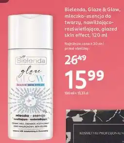 Rossmann Mleczko-esencja do twarzy Bielenda Glaze & Glow oferta