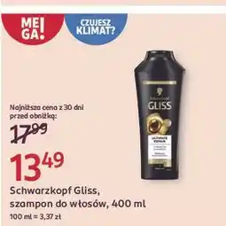 Rossmann Szampon do włosów Gliss Kur Ultimate Repair oferta
