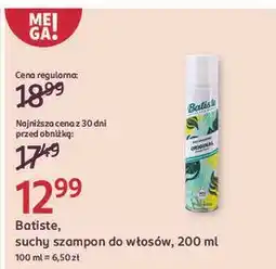Rossmann Szampon do włosów suchy original Batiste Dry Shampoo oferta