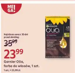 Rossmann Farba do włosów mroźna czekolada 4.15 Garnier Olia oferta
