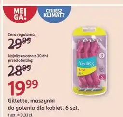 Rossmann Maszynka do golenia pink Gillette Simply Venus 3 Plus oferta