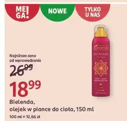 Rossmann Olejek w piance do ciała ayurveda Bielenda oferta