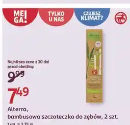 Rossmann Szczoteczka bambusowa średnia Alterra oferta