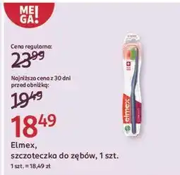 Rossmann Szczoteczka ultra soft Elmex oferta