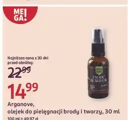 Rossmann Olejek do pielęgnacji twarzy zarostu i brody Arganove oferta