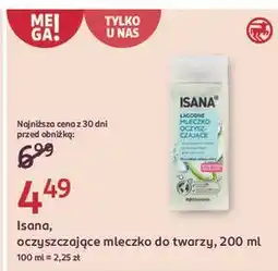 Rossmann Mleczko do twarzy oczyszczające łagodne Isana oferta