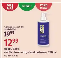 Rossmann Odżywka do włosów emolientowa Happy Care oferta