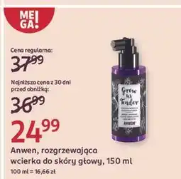 Rossmann Ziołowa wcierka rozgrzewająca Anwen Grow Me Tender oferta