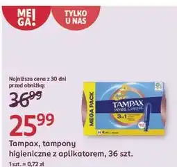 Rossmann Tampony regular Tampax Compak Pearl oferta