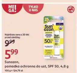 Rossmann Pomadka ochronna do ust spf50 Sun Ozon oferta