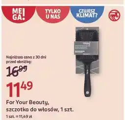 Rossmann Szczotka do włosów For Your Beauty oferta