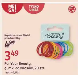 Rossmann Gumki do włosów For Your Beauty oferta