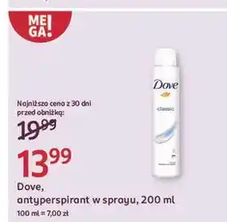 Rossmann Dezodorant Dove Classic oferta