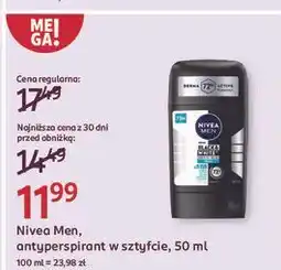 Rossmann Antyperspirant fresh Nivea Men Invisible Black & White oferta